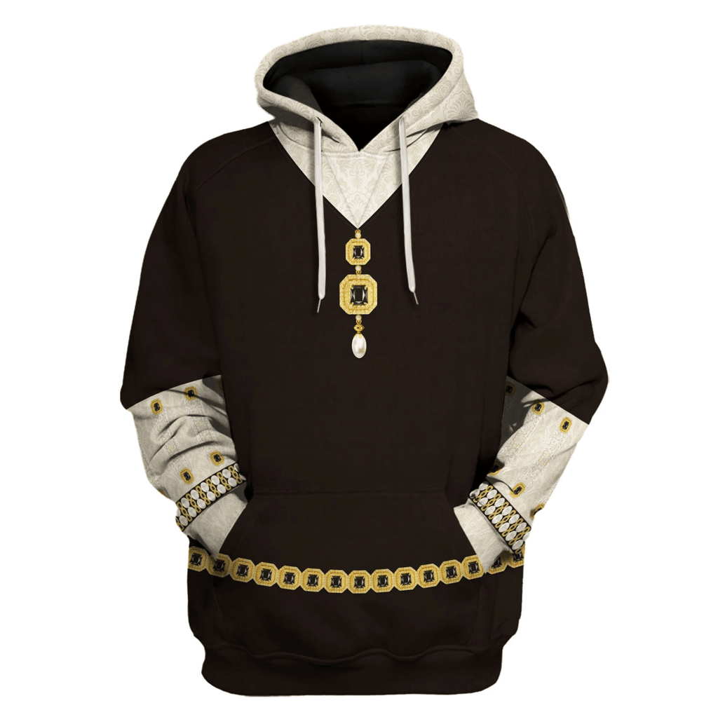  CustomsPig Maria Tudor Monarch of England Costume Hoodie Sweatshirt T-Shirt Tracksuit -  CustomsPig.com