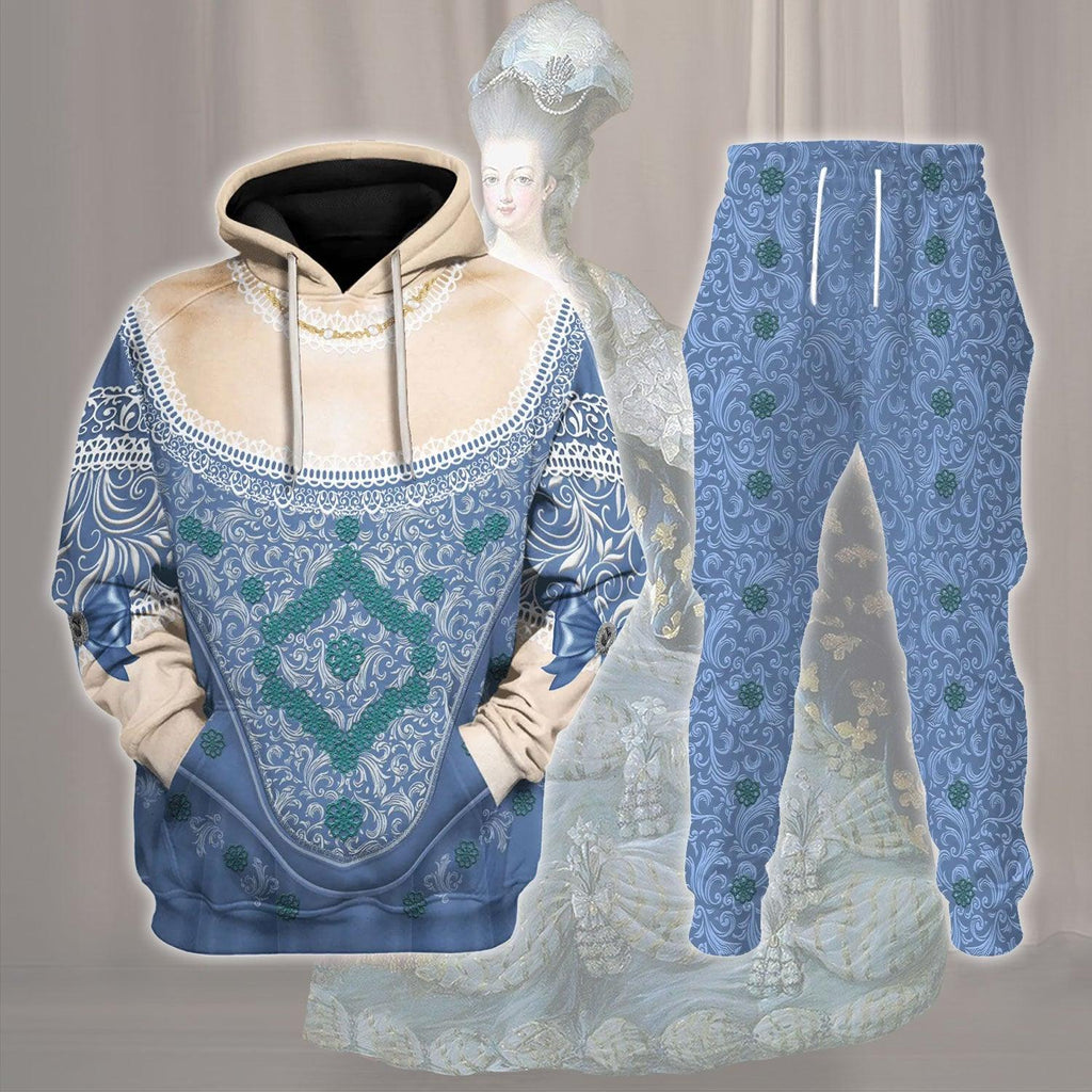  CustomsPig Marie Antoinette - Queen of France Costume Hoodie Sweatshirt T-Shirt Tracksuit -  CustomsPig.com