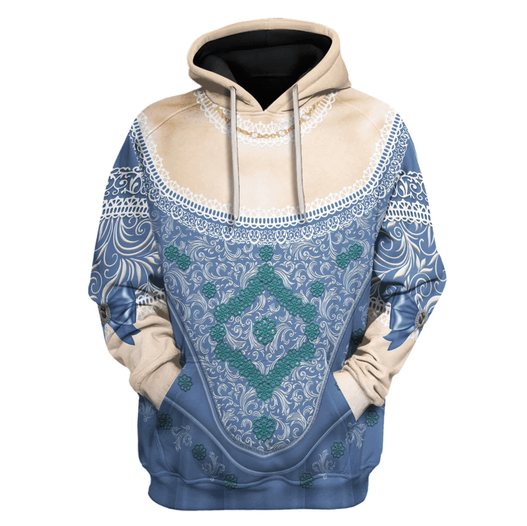  CustomsPig Marie Antoinette - Queen of France Costume Hoodie Sweatshirt T-Shirt Tracksuit -  CustomsPig.com