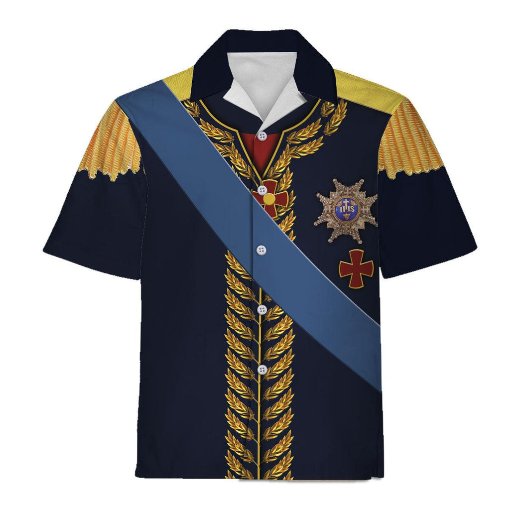 CustomsPig Marshal General in Napoleonic War All Over Print Hawaiian Tracksuit - CustomsPig.com