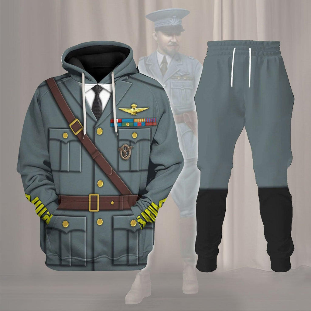  CustomsPig Marshal Italo Balbo Costume Hoodie Sweatshirt T-Shirt Tracksuit -  CustomsPig.com