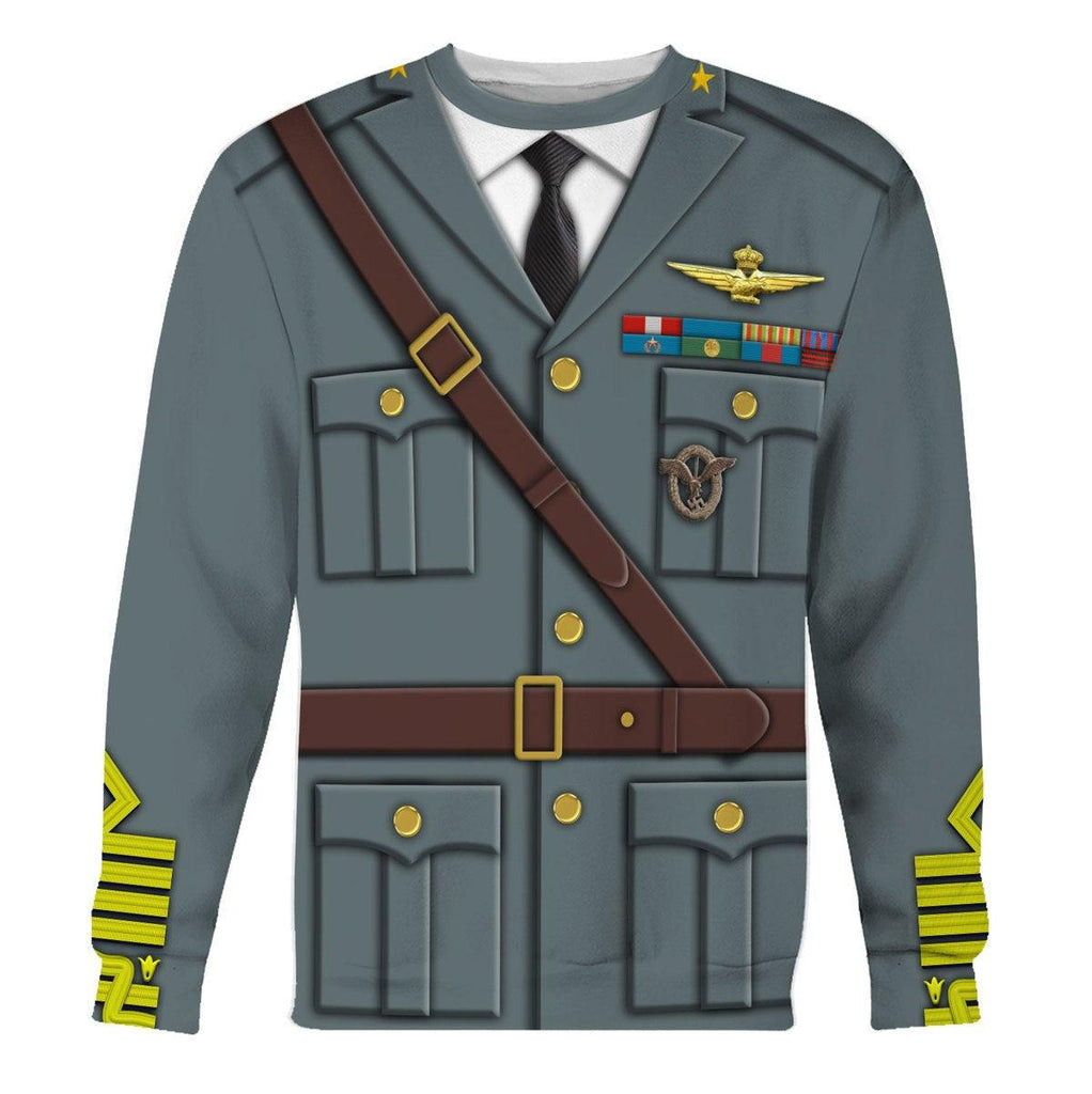  CustomsPig Marshal Italo Balbo Costume Hoodie Sweatshirt T-Shirt Tracksuit -  CustomsPig.com