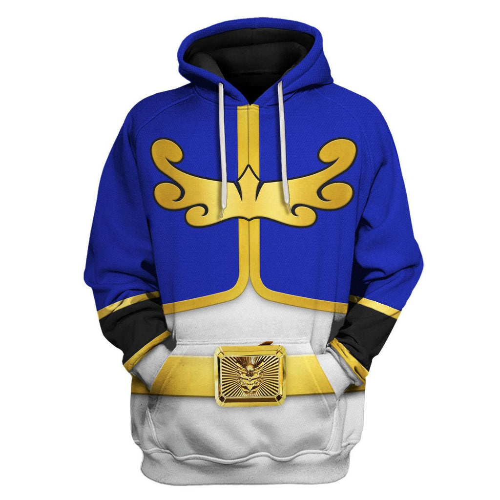 CustomsPig Megaforce Blue Ranger Hoodies Sweatshirt T-shirt Hawaiian Sweatpants - CustomsPig.com