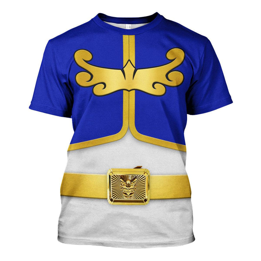 CustomsPig Megaforce Blue Ranger Hoodies Sweatshirt T-shirt Hawaiian Sweatpants - CustomsPig.com