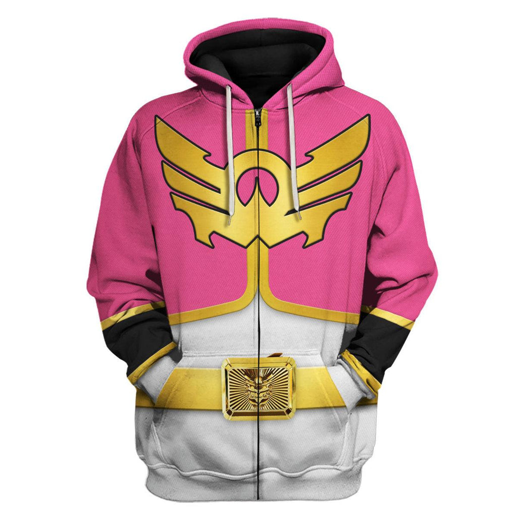 CustomsPig Megaforce Pink Ranger Hoodies Sweatshirt T-shirt Hawaiian Sweatpants - CustomsPig.com