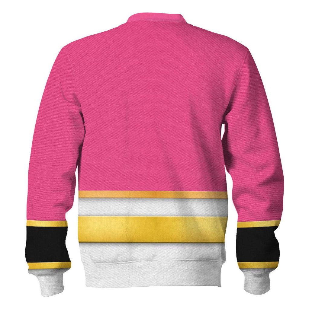 CustomsPig Megaforce Pink Ranger Hoodies Sweatshirt T-shirt Hawaiian Sweatpants - CustomsPig.com