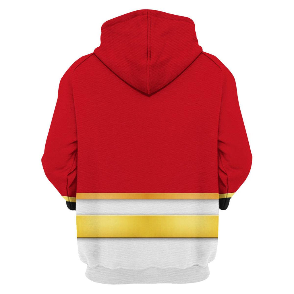 CustomsPig Megaforce Red Ranger Hoodies Sweatshirt T-shirt Hawaiian Sweatpants - CustomsPig.com