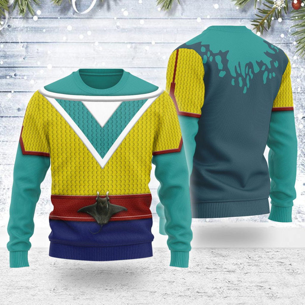 CustomsPig Merry Christmas Ultimates! Ray Fillet Unisex Wool Sweater - CustomsPig.com