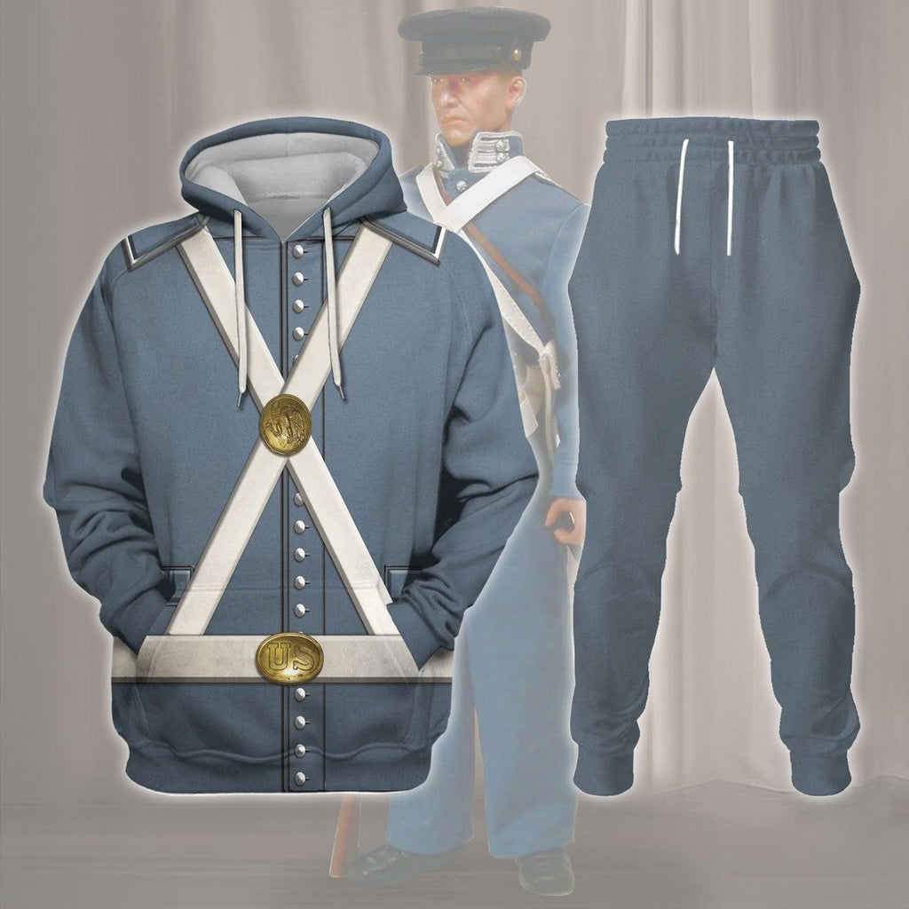  CustomsPig Mexican War US Army Costume Hoodie Sweatshirt T-Shirt Tracksuit -  CustomsPig.com