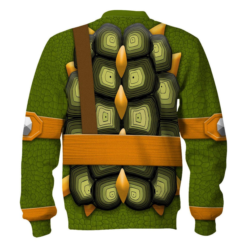 CustomsPig Michelangelo TMNT Costume Hoodie Sweatshirt T-Shirt Sweatpants - CustomsPig.com