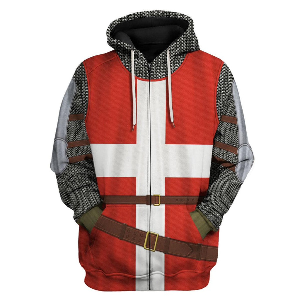 CustomsPig Military Orders Holy Roman Empire Knight Costume Hoodie Sweatshirt T-Shirt Tracksuit - CustomsPig.com