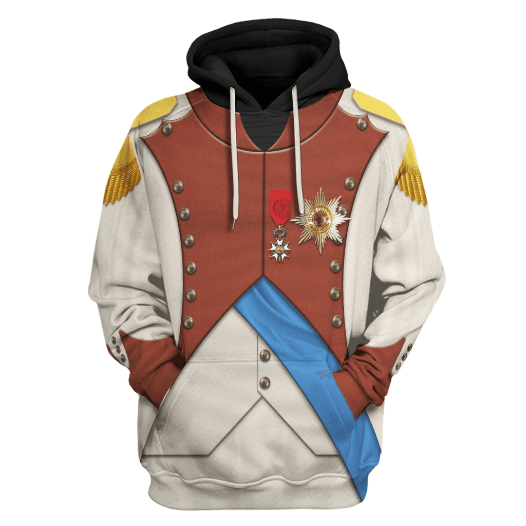  CustomsPig Monarch Louis Bonaparte Costume Hoodie Sweatshirt T-Shirt Tracksuit -  CustomsPig.com