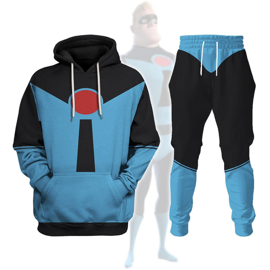 CustomsPig Mr. Incrediblee Costume Hoodie Sweatshirt T-Shirt Tracksuit - CustomsPig.com