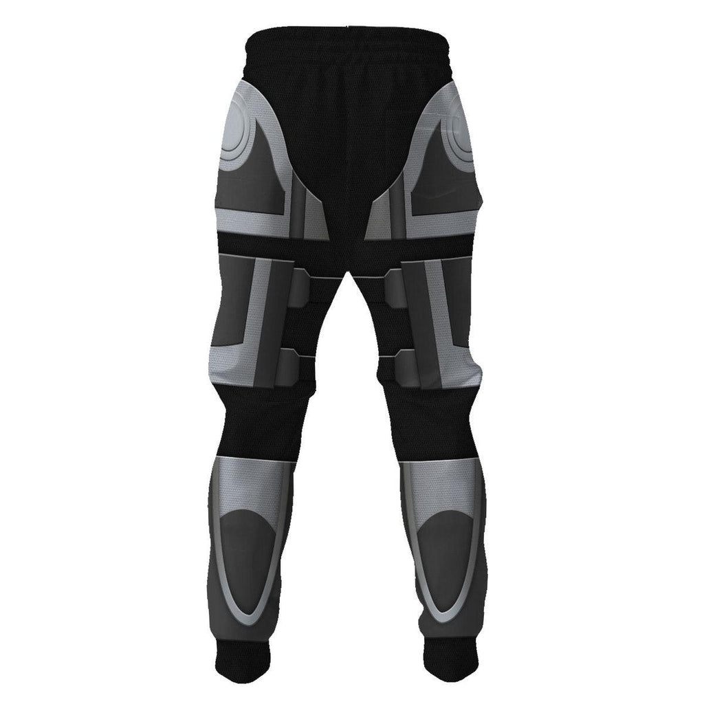 CustomsPig N7 Armor Hoodie Sweatshirt T-shirt Sweatpants Outfit Cosplay Costumes - CustomsPig.com