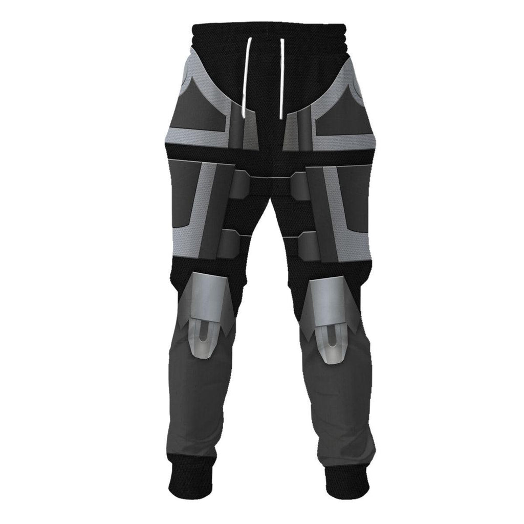 CustomsPig N7 Armor Hoodie Sweatshirt T-shirt Sweatpants Outfit Cosplay Costumes - CustomsPig.com