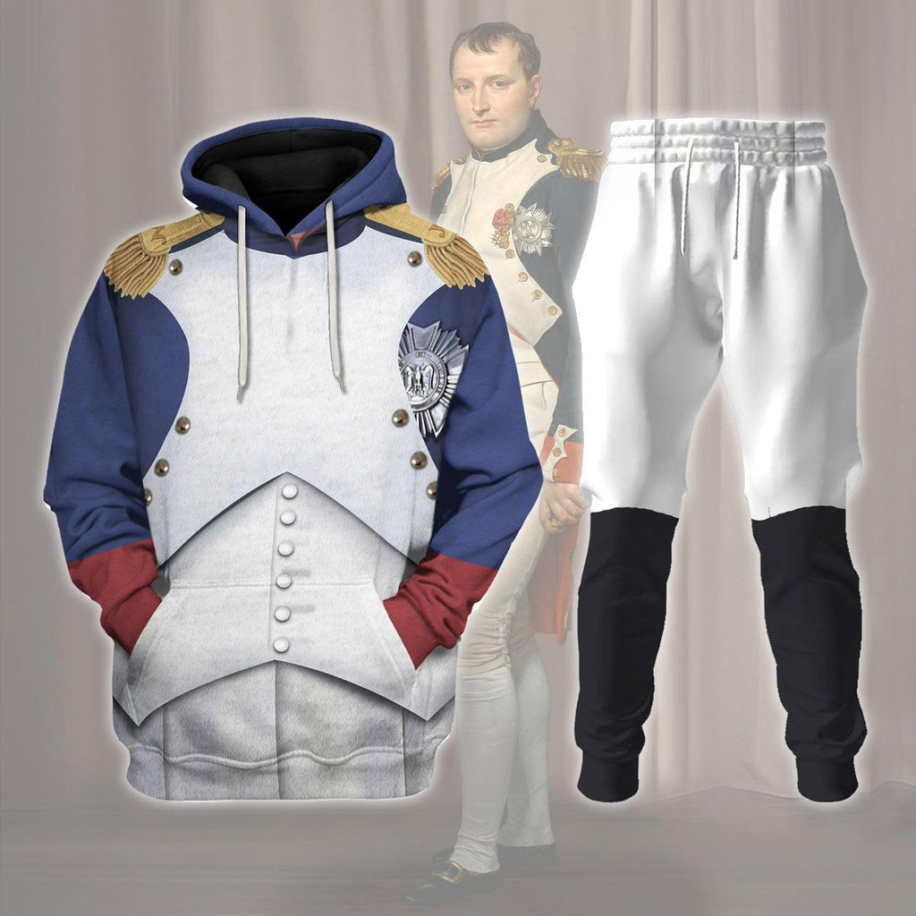 CustomsPig Napoleon Bonaparte I Costume Hoodie Sweatshirt T-Shirt Tracksuit - CustomsPig.com