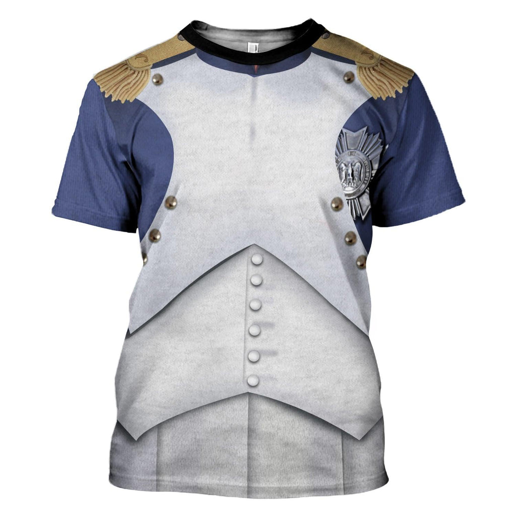 CustomsPig Napoleon Bonaparte I Costume Hoodie Sweatshirt T-Shirt Tracksuit - CustomsPig.com