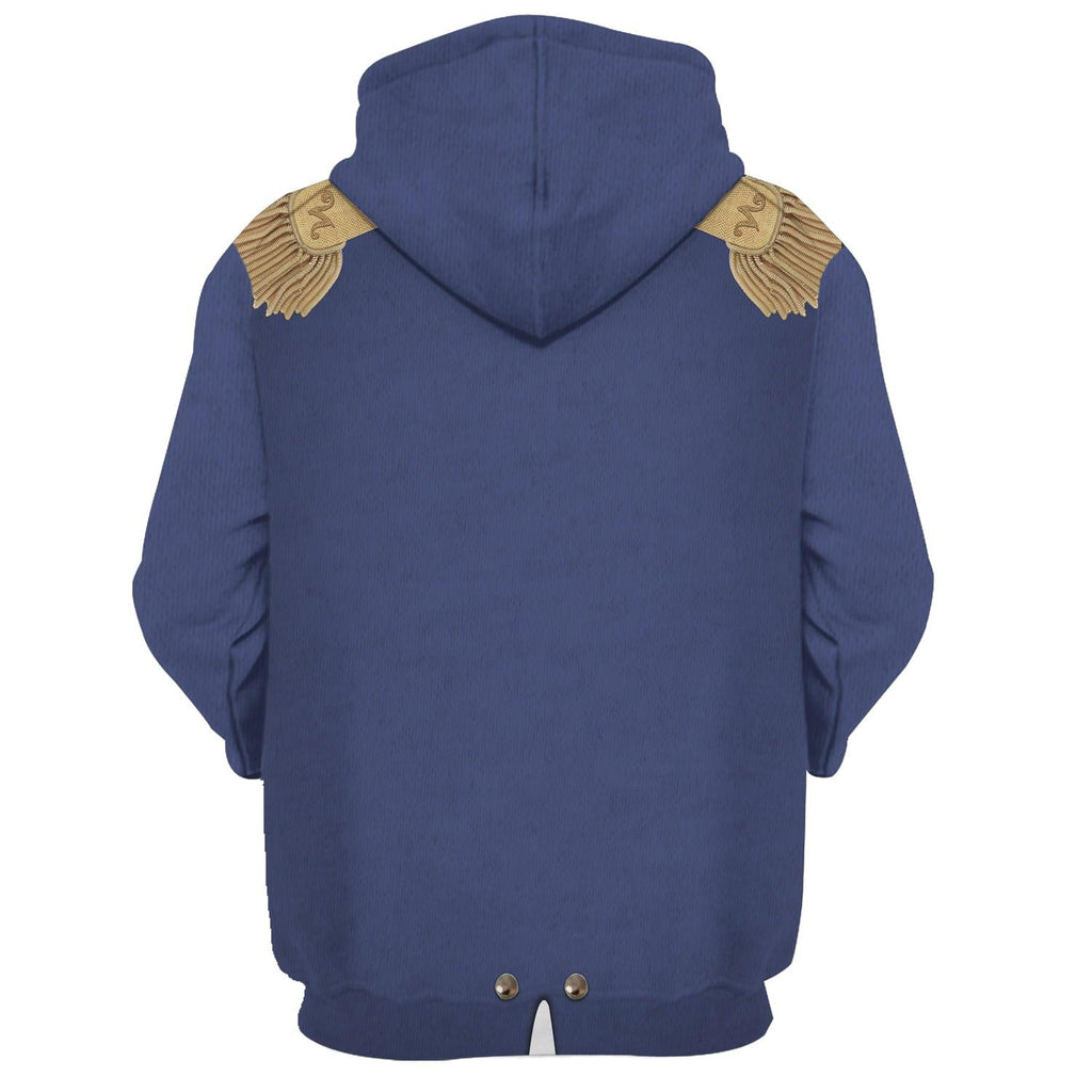 CustomsPig Napoleon Bonaparte I Costume Hoodie Sweatshirt T-Shirt Tracksuit - CustomsPig.com