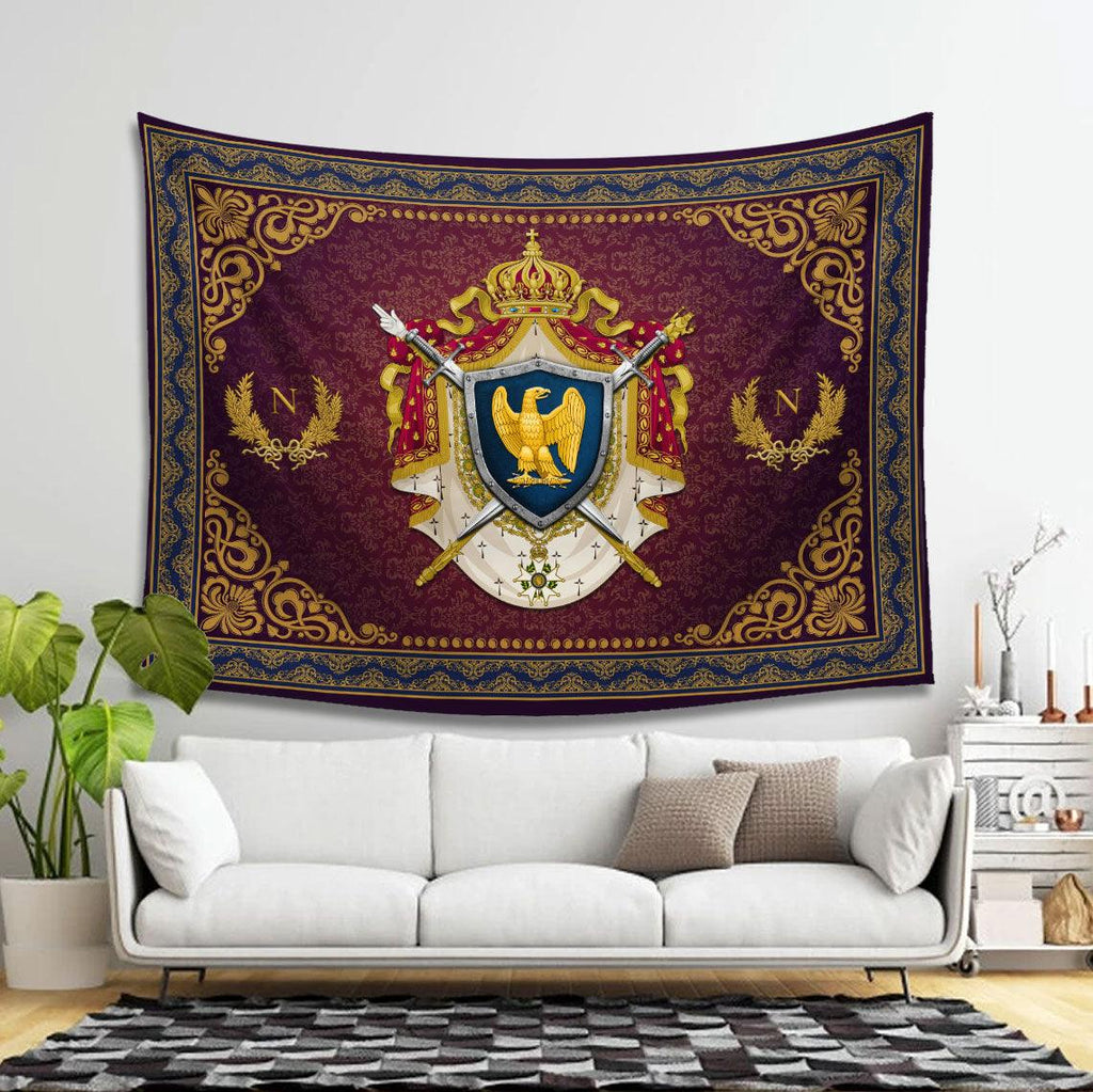 CustomsPig Napoleon Bonaparte Tapestry Blanket - CustomsPig.com