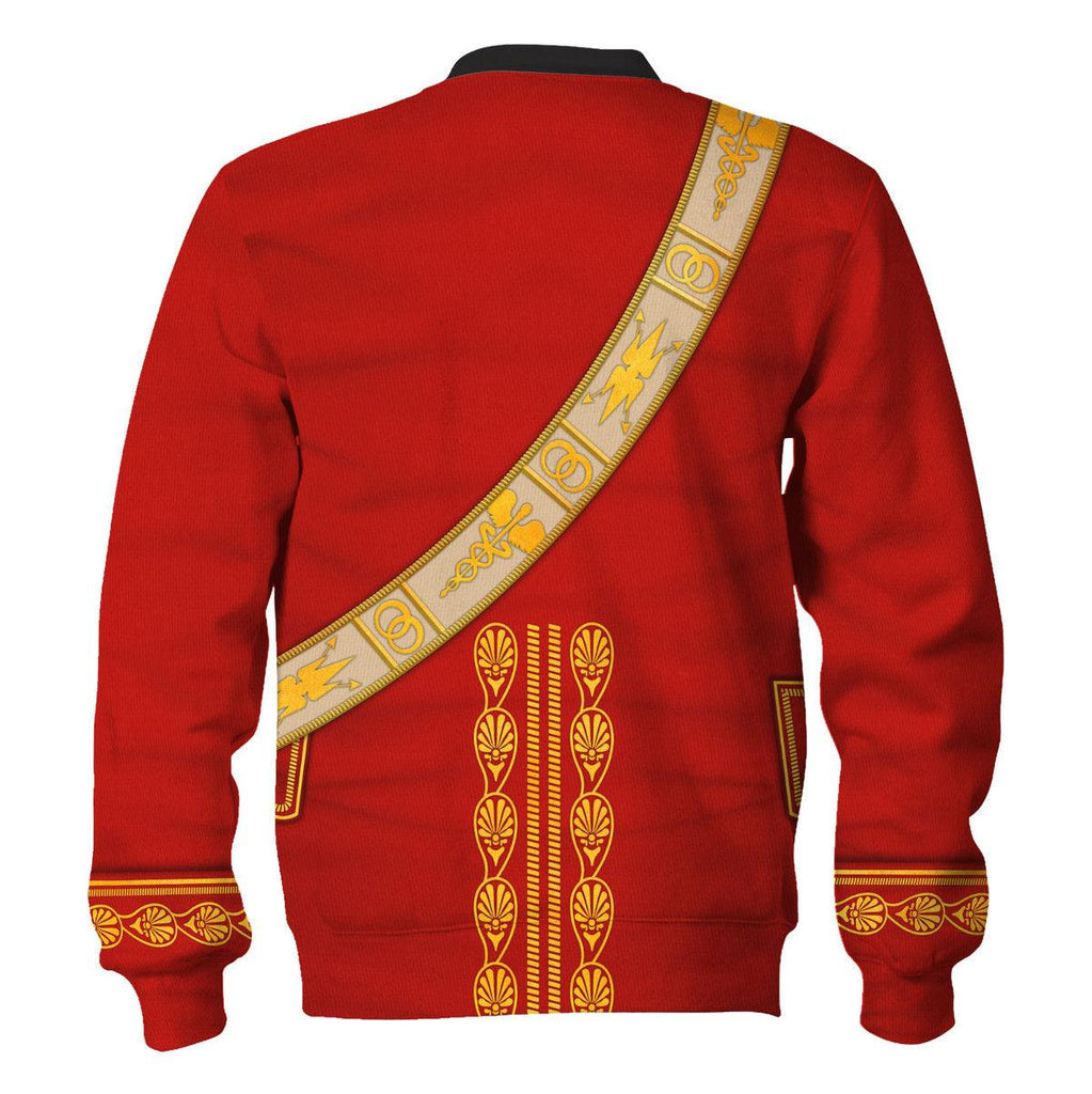 CustomsPig Napoleon I in First Consul Uniform All Over Print Hoodie Sweatshirt T-Shirt Tracksuit - CustomsPig.com