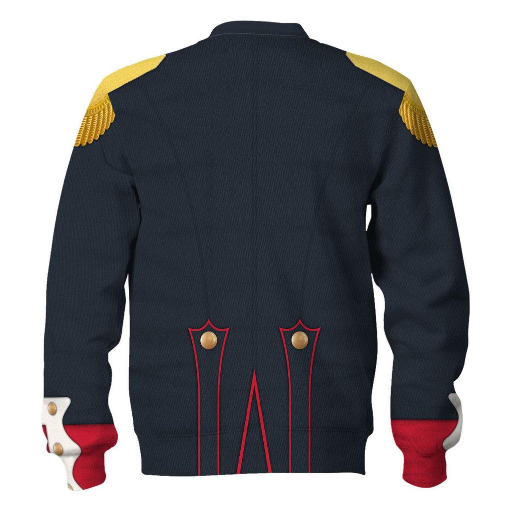 CustomsPig Napoleon I In His Grenadier Uniform All Over Print Hoodie Sweatshirt T-Shirt Tracksuit - CustomsPig.com