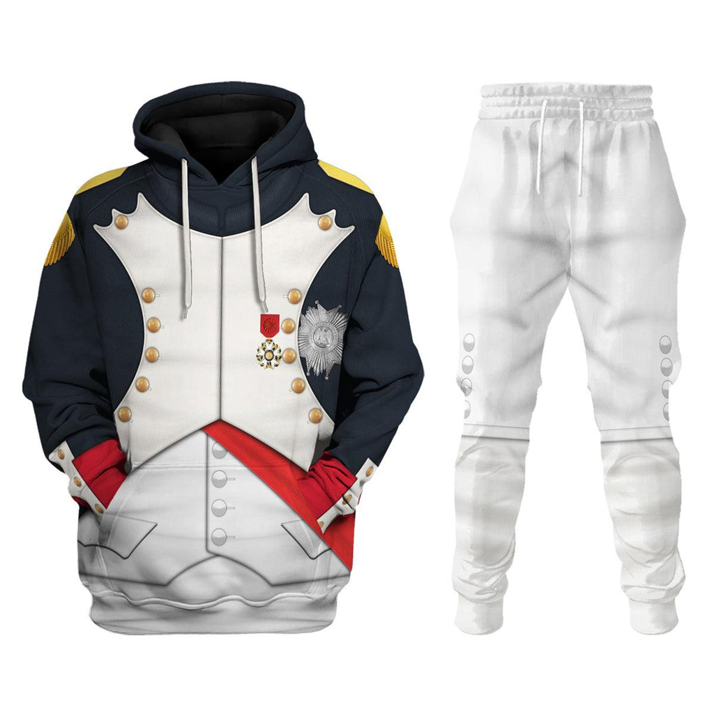 CustomsPig Napoleon I In His Grenadier Uniform All Over Print Hoodie Sweatshirt T-Shirt Tracksuit - CustomsPig.com