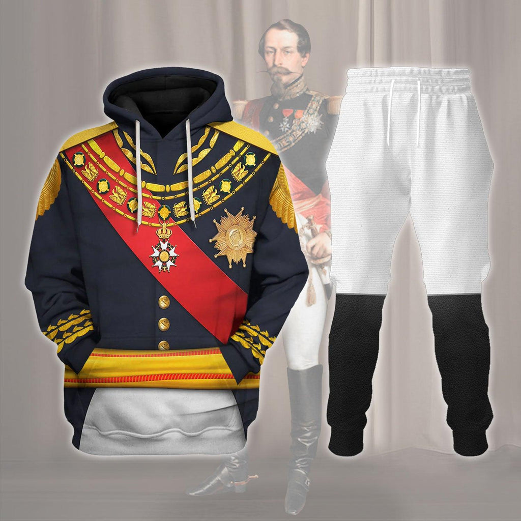 CustomsPig Napoleon III Costume Hoodie Sweatshirt T-Shirt Tracksuit - CustomsPig.com