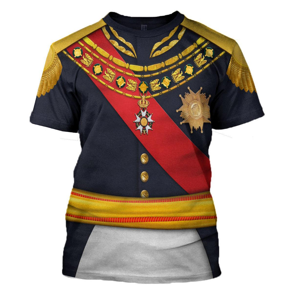 CustomsPig Napoleon III Costume Hoodie Sweatshirt T-Shirt Tracksuit - CustomsPig.com