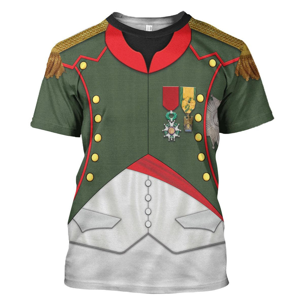 CustomsPig Napoleon in Chasseur-Cheval Reg Costume Hoodie Sweatshirt T-Shirt Tracksuit - CustomsPig.com