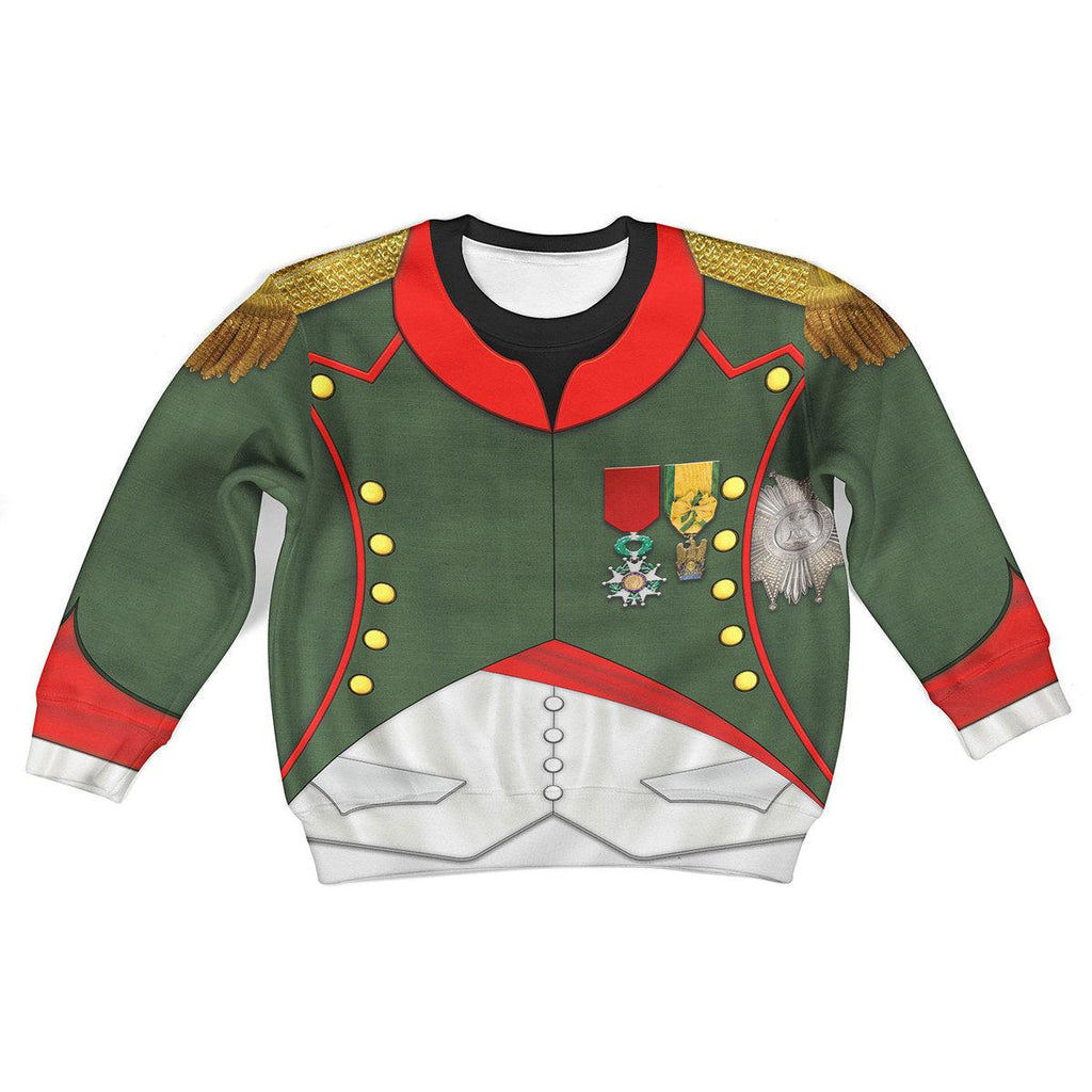 CustomsPig Napoleon In Chasseur-Cheval Reg Unisex Kid Tops - CustomsPig.com