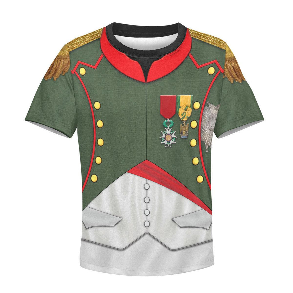 CustomsPig Napoleon In Chasseur-Cheval Reg Unisex Kid Tops - CustomsPig.com