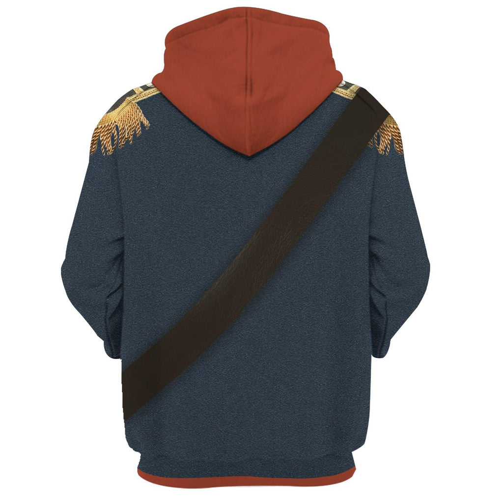 CustomsPig Napoleon Infantryman Costume Hoodie Sweatshirt T-Shirt Tracksuit - CustomsPig.com