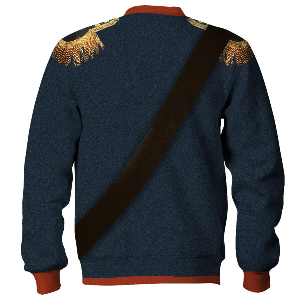 CustomsPig Napoleon Infantryman Costume Hoodie Sweatshirt T-Shirt Tracksuit - CustomsPig.com