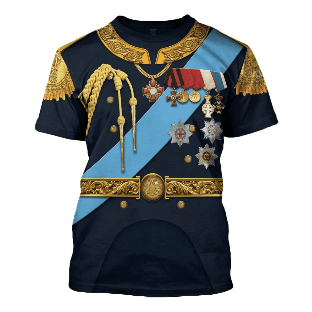  CustomsPig Nicholas II of Russia Costume Hoodie Sweatshirt T-Shirt Tracksuit -  CustomsPig.com