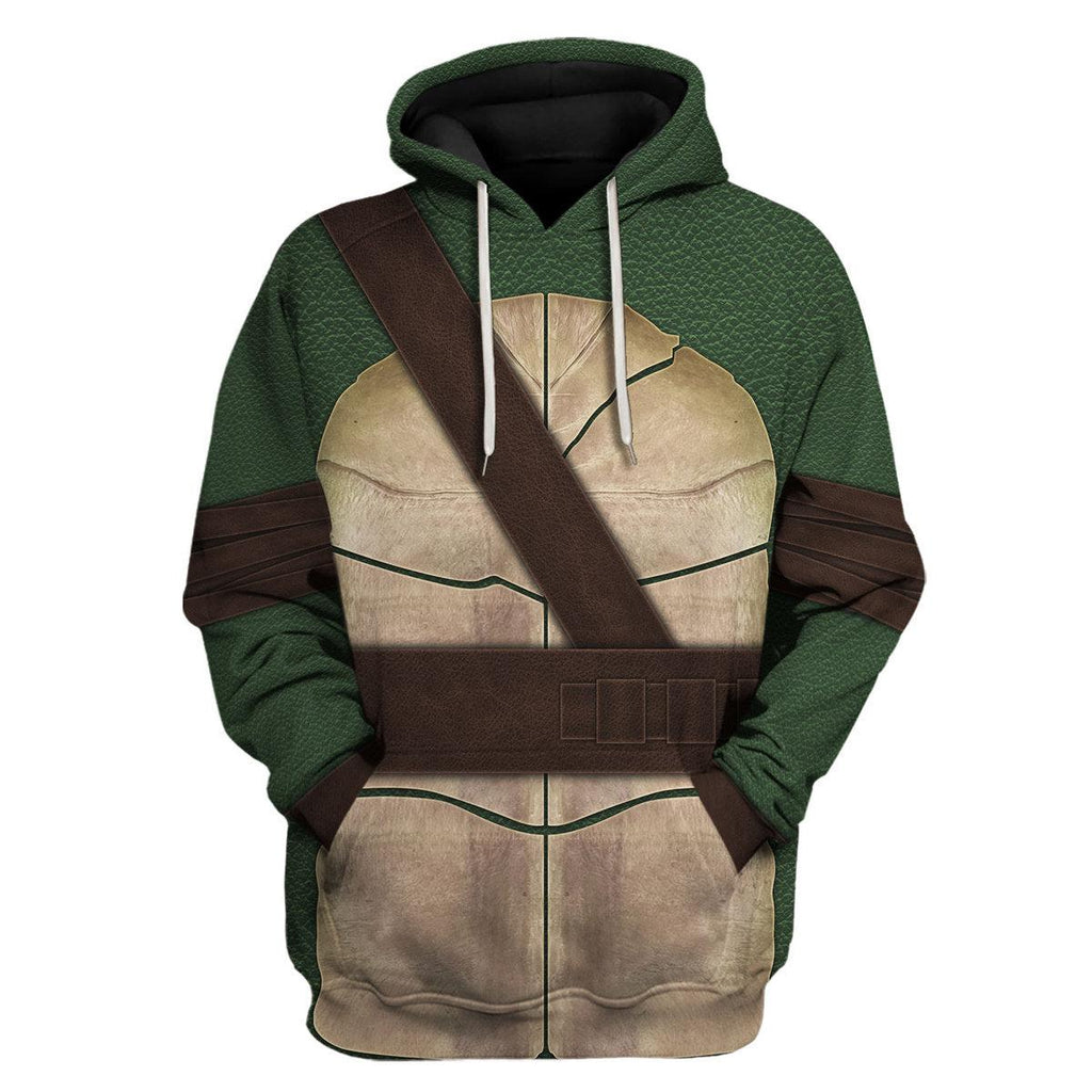 CustomsPig Ninja Turtles Donatello Costume Hoodie Sweatshirt T-Shirt ZipHoodie Sweatpants - CustomsPig.com