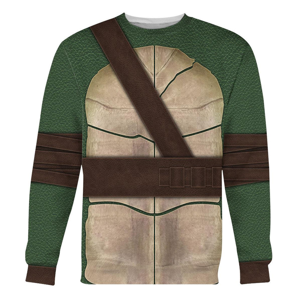 CustomsPig Ninja Turtles Donatello Costume Hoodie Sweatshirt T-Shirt ZipHoodie Sweatpants - CustomsPig.com