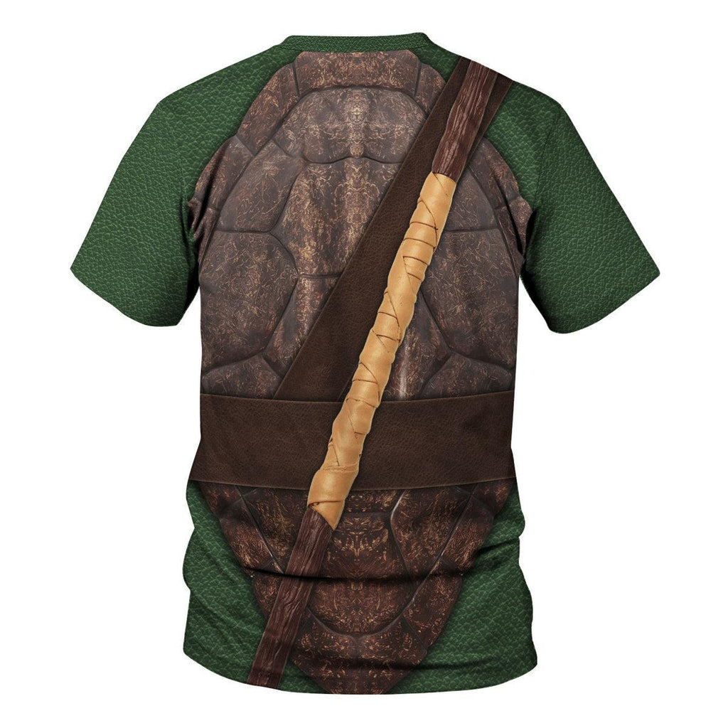 CustomsPig Ninja Turtles Donatello Costume Hoodie Sweatshirt T-Shirt ZipHoodie Sweatpants - CustomsPig.com