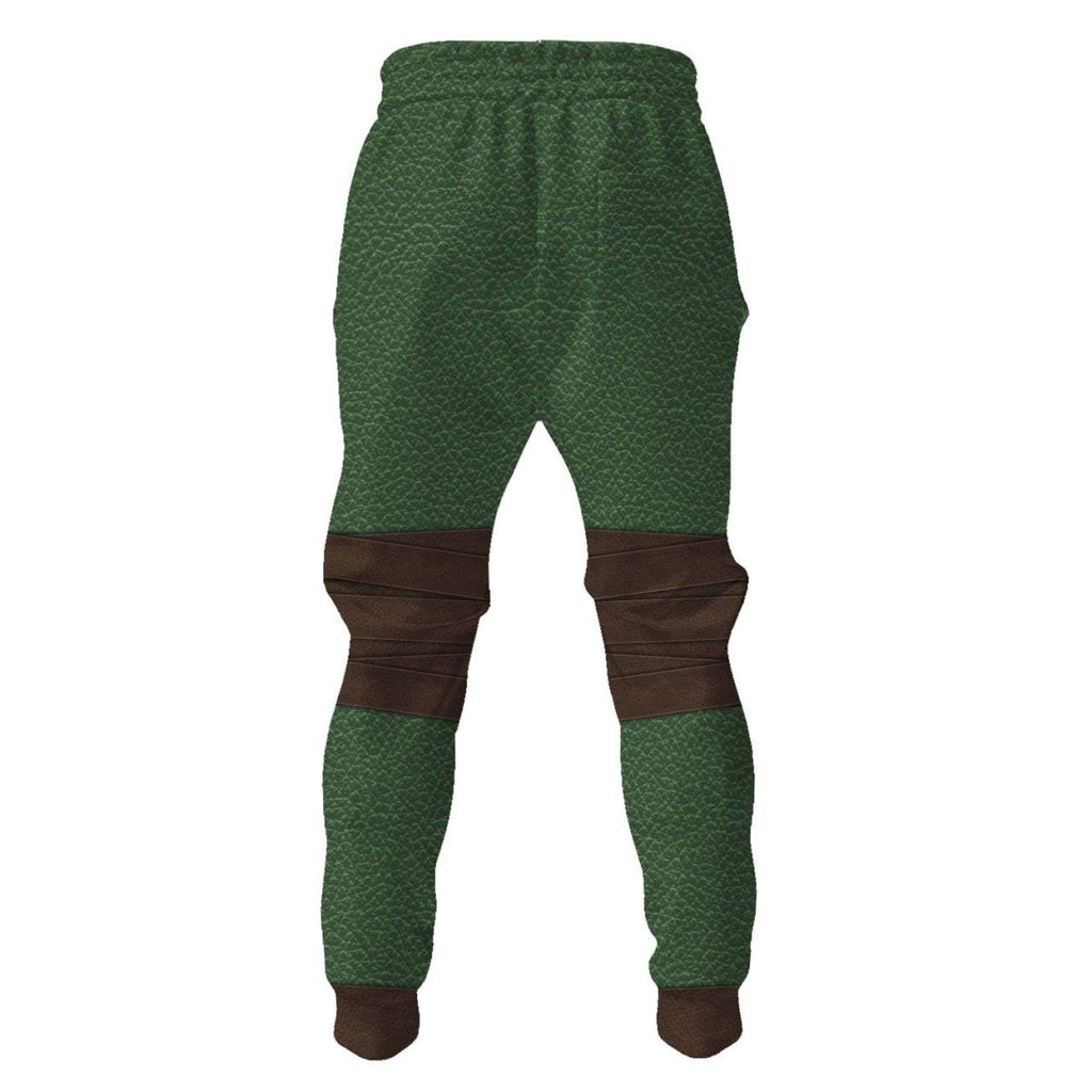 CustomsPig Ninja Turtles Leonardo Costume Hoodie Sweatshirt T-Shirt ZipHoodie Sweatpants - CustomsPig.com