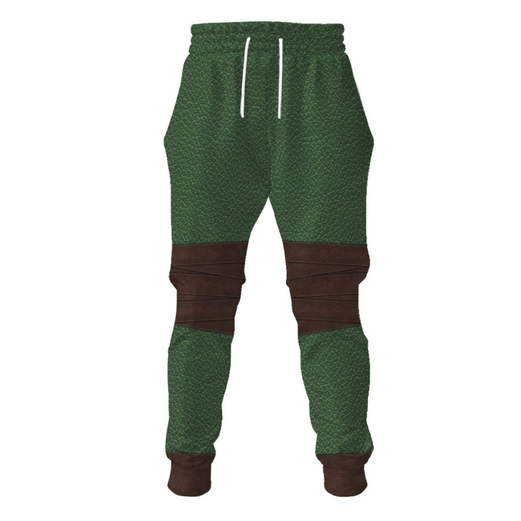 CustomsPig Ninja Turtles Leonardo Costume Hoodie Sweatshirt T-Shirt ZipHoodie Sweatpants - CustomsPig.com