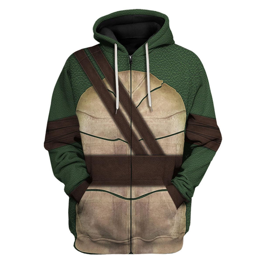 CustomsPig Ninja Turtles Leonardo Costume Hoodie Sweatshirt T-Shirt ZipHoodie Sweatpants - CustomsPig.com