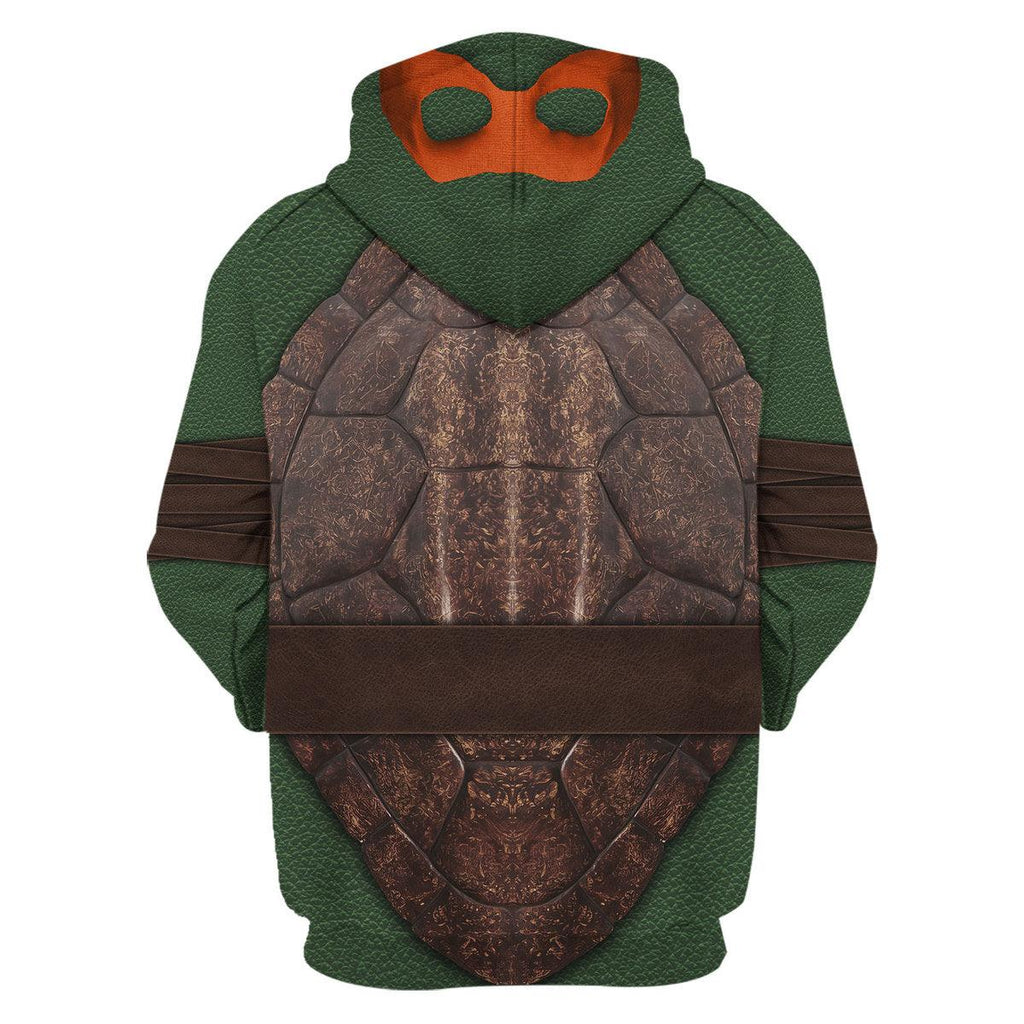 CustomsPig Ninja Turtles Michelangelo Costume Hoodie Sweatshirt T-Shirt ZipHoodie Sweatpants - CustomsPig.com