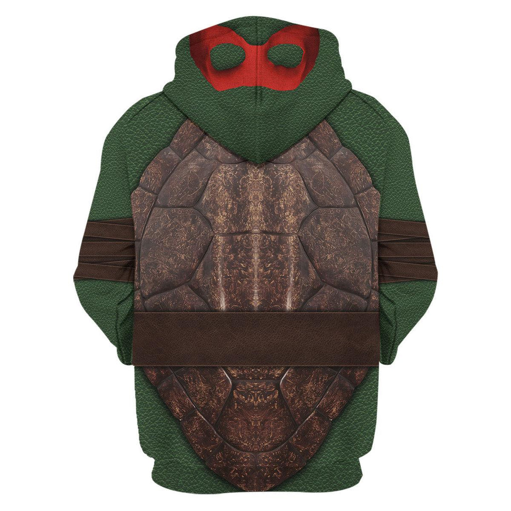 CustomsPig Ninja Turtles Raphael Costume Hoodie Sweatshirt T-Shirt ZipHoodie Sweatpants - CustomsPig.com