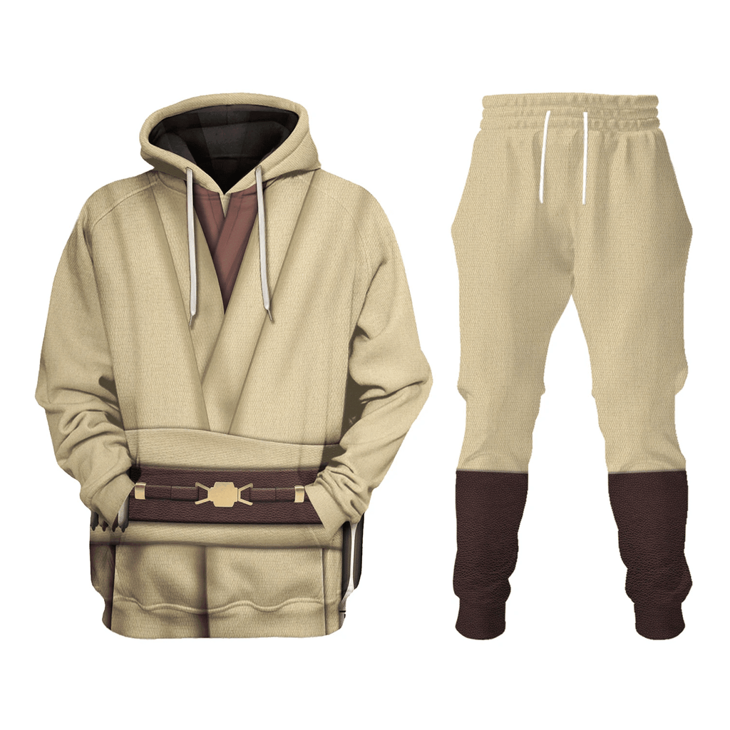  CustomsPig Obi Wan Kenobi Costume Hoodie Sweatshirt T-Shirt Sweatpants -  CustomsPig.com