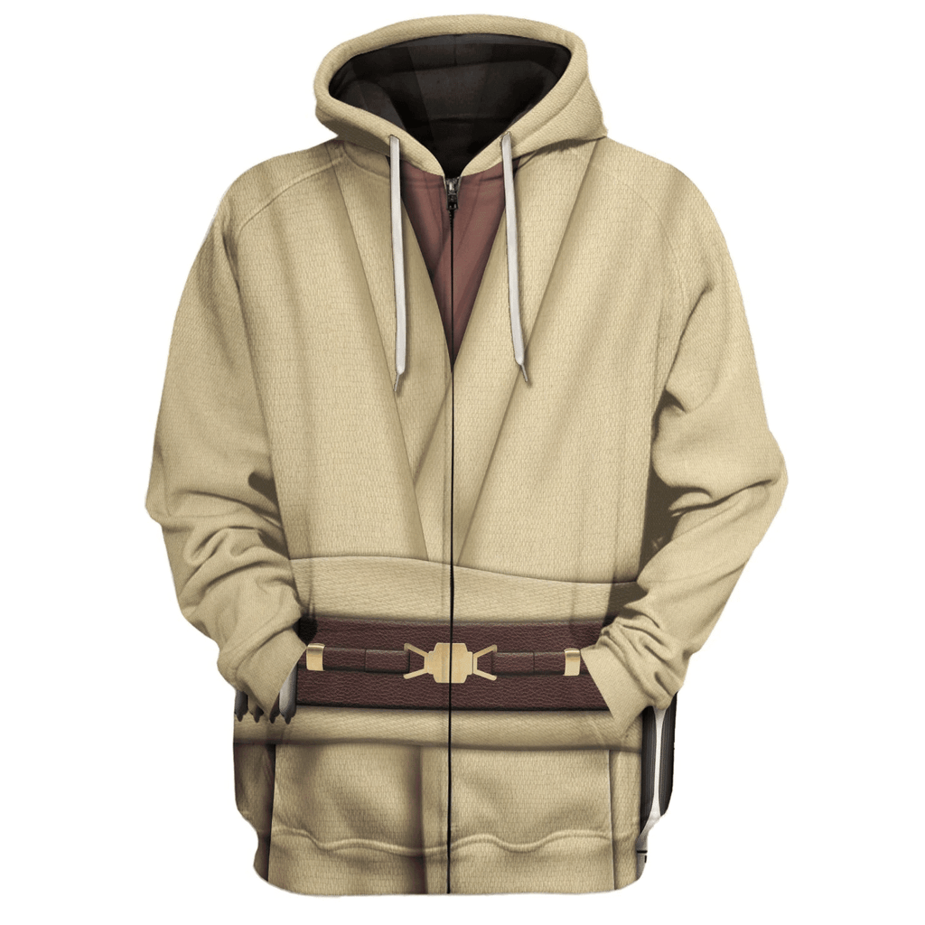  CustomsPig Obi Wan Kenobi Costume Hoodie Sweatshirt T-Shirt Sweatpants -  CustomsPig.com