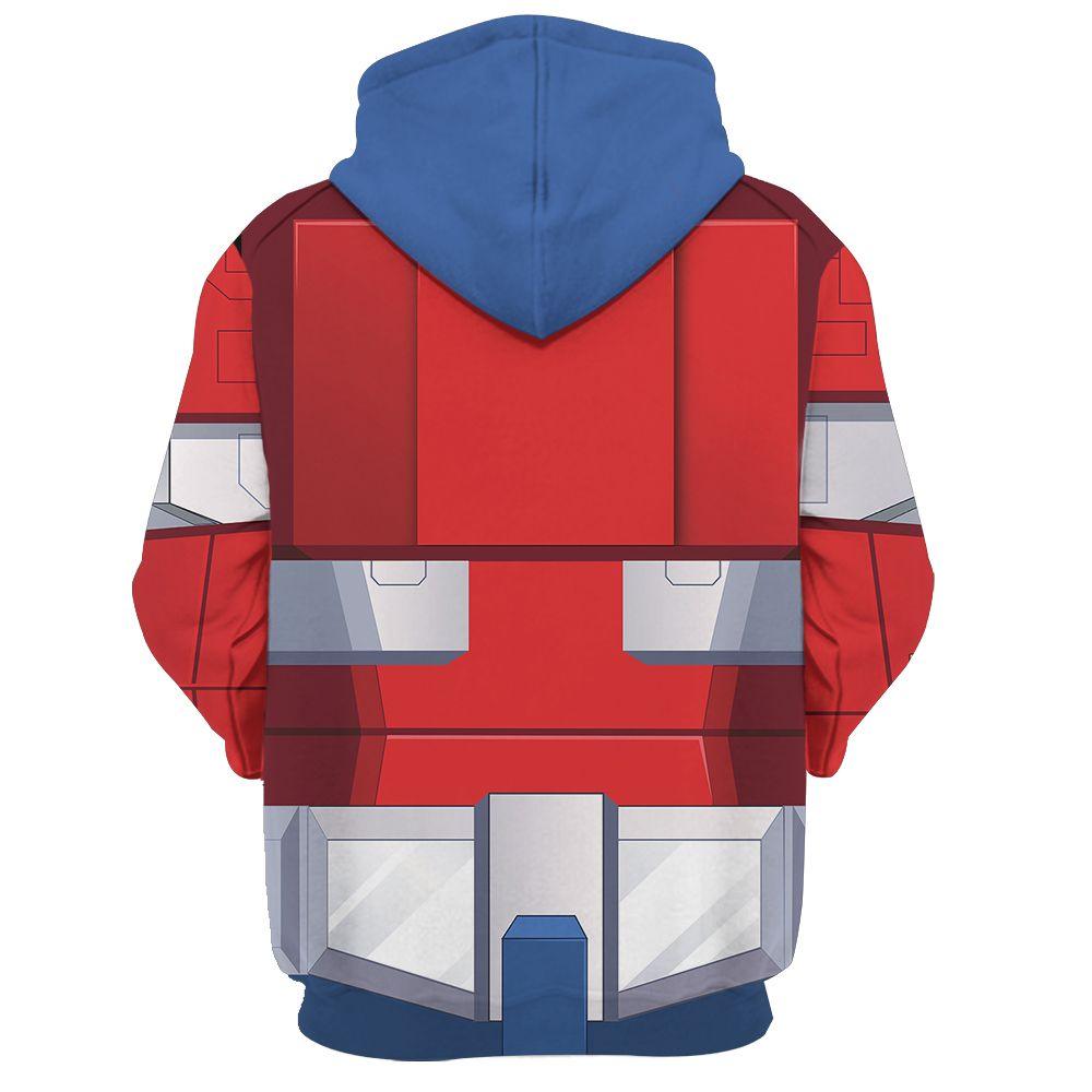  CustomsPig Optimus Prime Costume Cosplay Hoodie Tracksuit -  CustomsPig