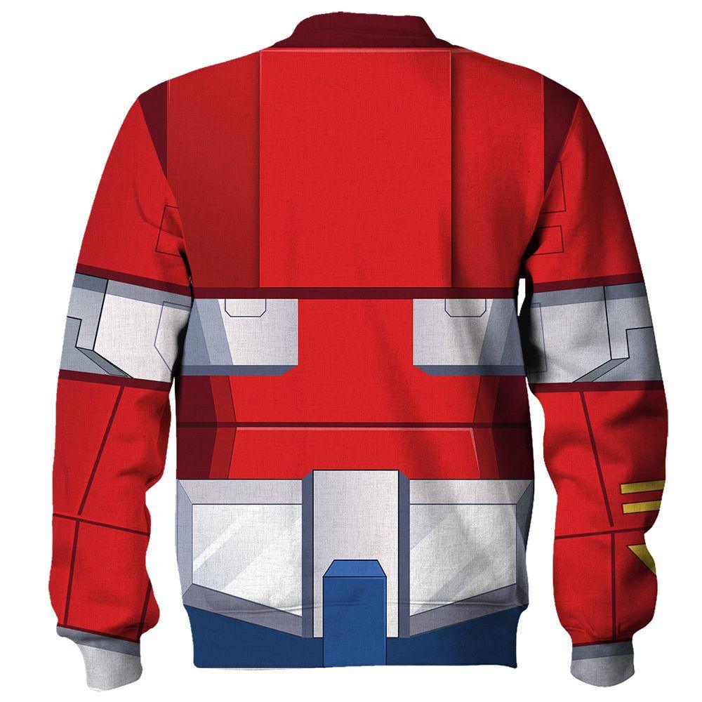  CustomsPig Optimus Prime Costume Cosplay Hoodie Tracksuit -  CustomsPig