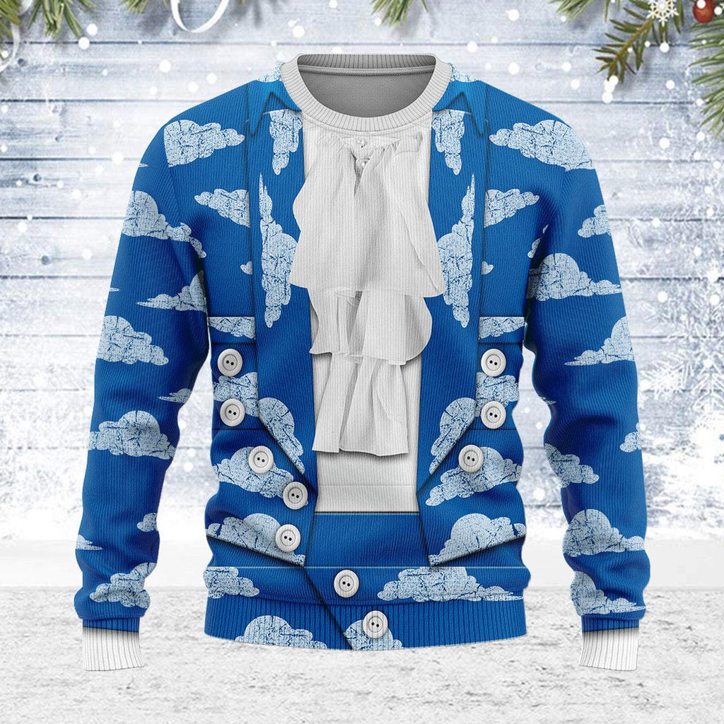 CustomsPig P Cloud Suit Costume Christmas Ugly Sweater - CustomsPig.com