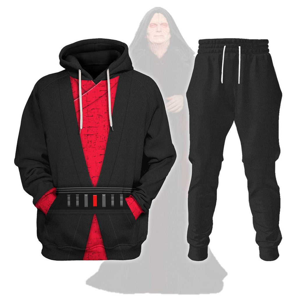 CustomsPig Palpatine Costume Hoodie Sweatshirt T-Shirt Sweatpants - CustomsPig.com