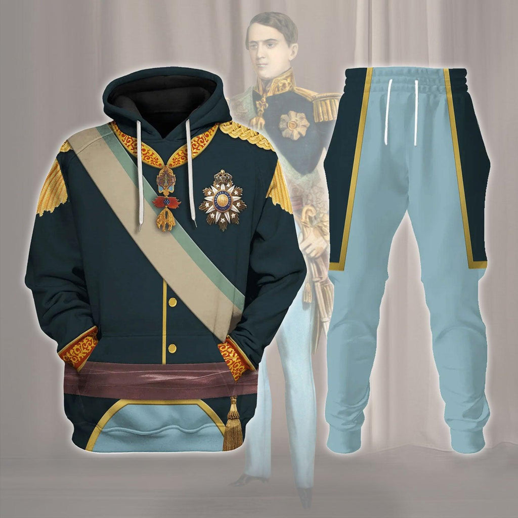  CustomsPig Pedro V of Portugal Costume Hoodie Sweatshirt T-Shirt Tracksuit -  CustomsPig.com