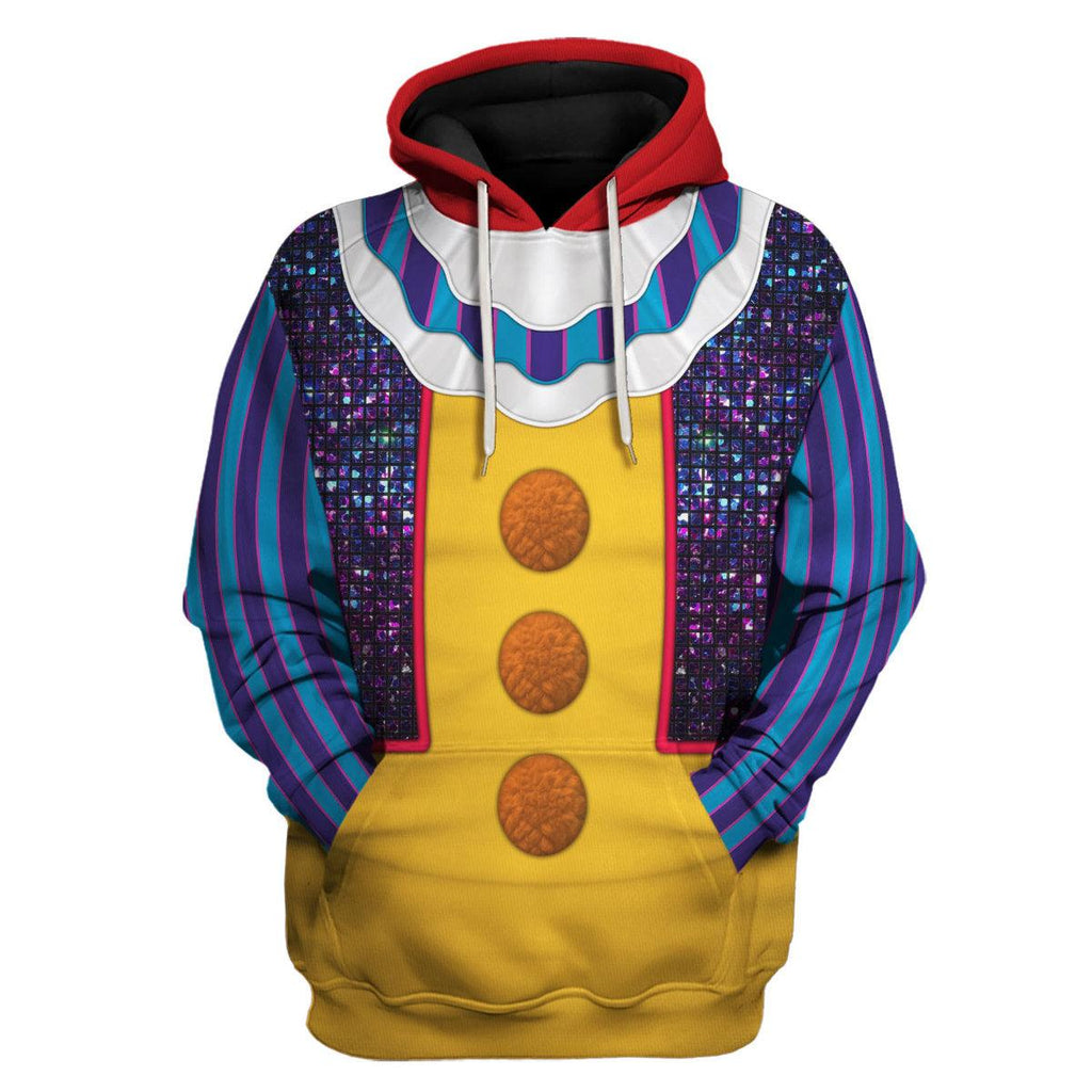 CustomsPig Pennywise 1990 Costume Hoodie Sweatshirt T-Shirt Tracksuit - CustomsPig.com